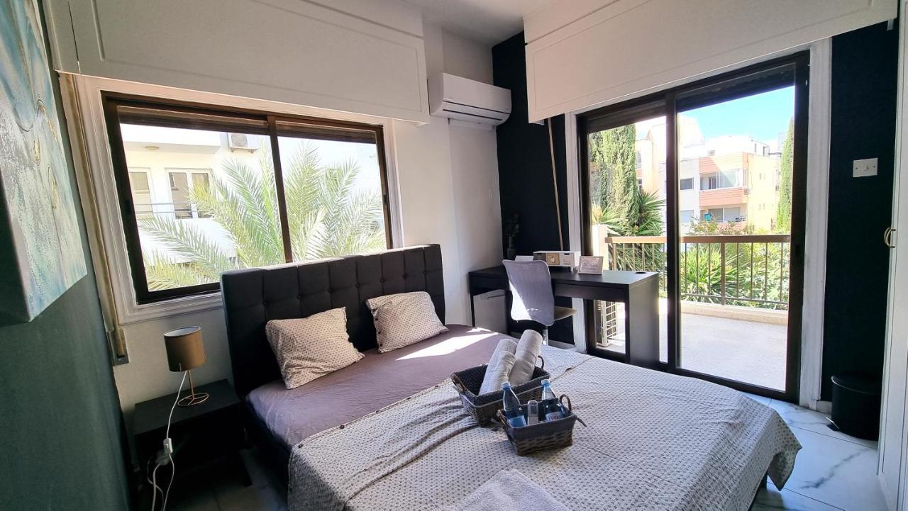 Cozy Beach Apt, Near Airport With 100Mbit Internet Lárnaka Eksteriør bilde